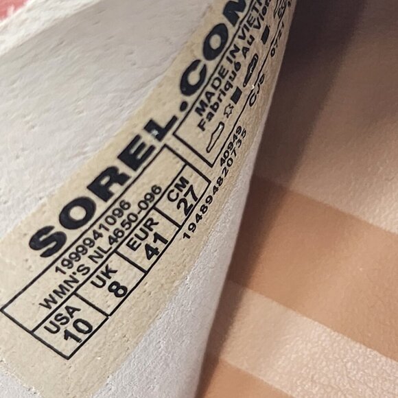 SOREL Women's Ella II Ankle Strap Sandals Stretch Strappy Suede Zip Gray - Picture 8 of 9